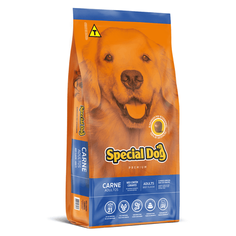 Ração Special Dog Carne para Cães Adultos 10,1Kg