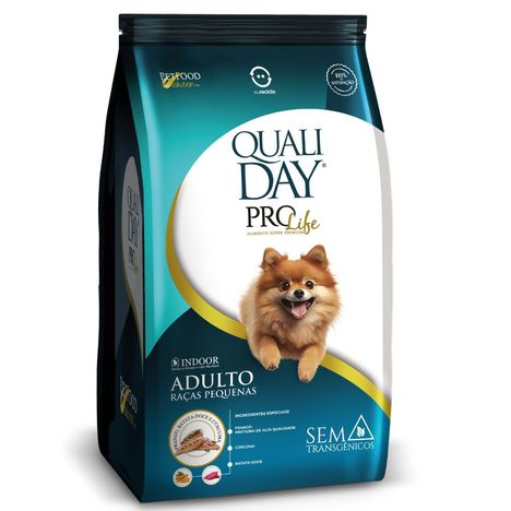 Ração Qualiday ProLife para Cães Adultos de Raças Pequenas 1 kg Ração Qualiday ProLife para Cães Adultos de Raças Pequenas 1 kg