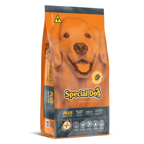 Ração Special Dog Carne Plus para Cães Adultos 15 kg Ração Special Dog Carne Plus para Cães Adultos 15 kg