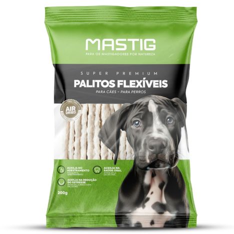 Palito Mastig Flexível Natural 200g Palito Mastig Flexível Natural 200g