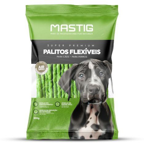 Palito Mastig Flexível Sabor Menta 200g Palito Mastig Flexível Sabor Menta 200g