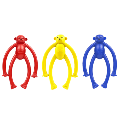 Mordedor Macaquinho Pequeno 1 Unidade em Cores Sortidas Big Bull Mordedor Macaquinho Pequeno 1 Unidade em Cores Sortidas Big Bull