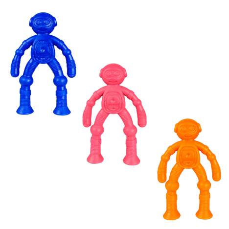 Mordedor Robozinho Pequeno 1 Unidade em Cores Sortidas Big Bull Mordedor Robozinho Pequeno 1 Unidade em Cores Sortidas Big Bull