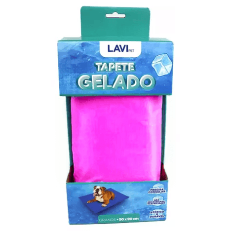 Tapete Gelado Lavipet Rosa - G