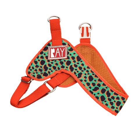 Peitoral Slim Animal Print Orange G Peitoral Slim Animal Print Orange G