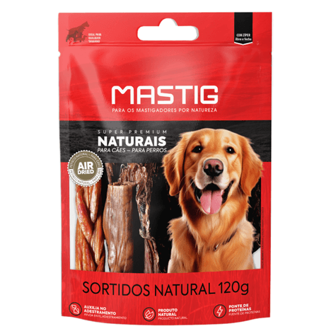 Petisco Mastig Sortido Natural 120g