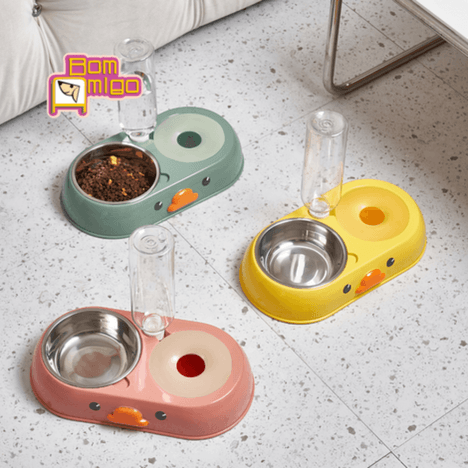 Comedouro Duplo Fofs - Bom Amigo Comedouro Duplo Fofs - Bom Amigo