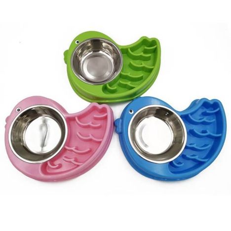 Comedouro Duplo Light Bird - Bom Amigo Comedouro Duplo Light Bird - Bom Amigo