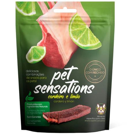 Bifinho Petisco Pet Sensations Cordeiro e Limão 65g