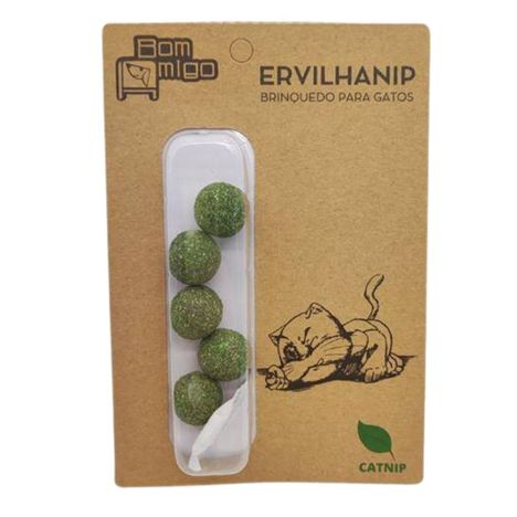 Brinquedo para Gatos Ervilhanip - Bom Amigo Brinquedo para Gatos Ervilhanip - Bom Amigo