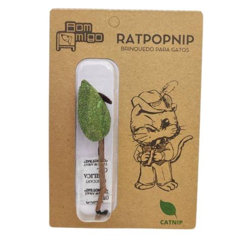 Brinquedo para Gatos Ratpopnip - Bom Amigo Brinquedo para Gatos Ratpopnip - Bom Amigo