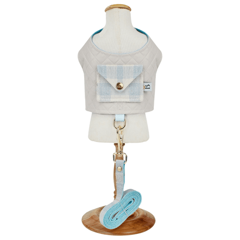 Colete Classic Xadrez Azul P Colete Classic Xadrez Azul P