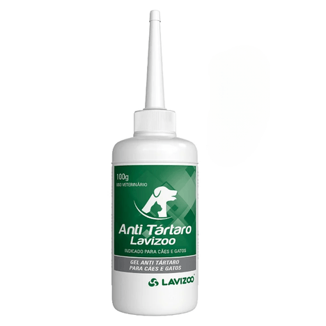 Gel Anti Tártaro Lavizoo para Cães e Gatos 100g