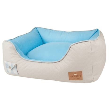 Cama Elegance Classic Xadrez Azul G Cama Elegance Classic Xadrez Azul G