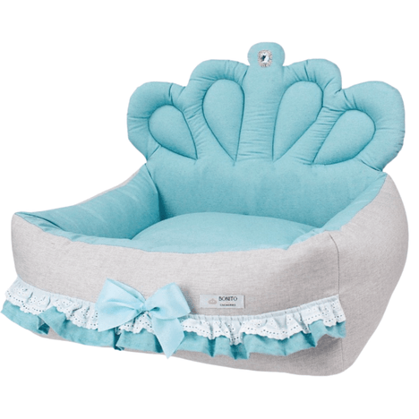 Cama Realeza Azul G