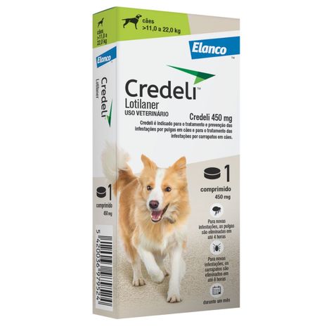 Antipulgas Credeli de 11kg á 22kg com 1 Comprimido Antipulgas Credeli de 11kg á 22kg com 1 Comprimido