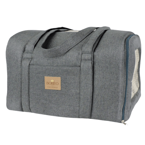 Bolsa para Avião Linen Grafite Bolsa para Avião Linen Grafite