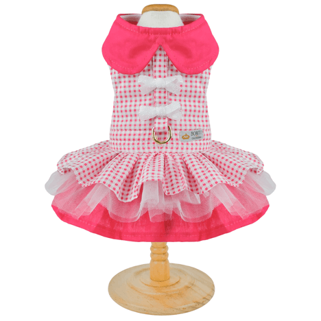 Vestido com Guia Lady Barbie Pink P