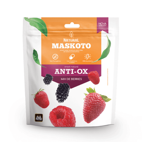 Snack para Cães Anti-Ox Sabor Mix de Berries 300gr