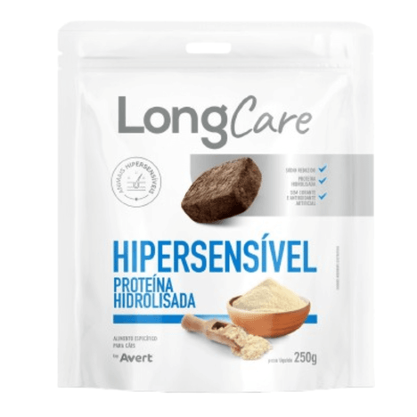 Petisco LongCare Hipersensível para Cães Adultos com Proteína Hidrolisada 250g Petisco LongCare Hipersensível para Cães Adultos com Proteína Hidrolisada 250g