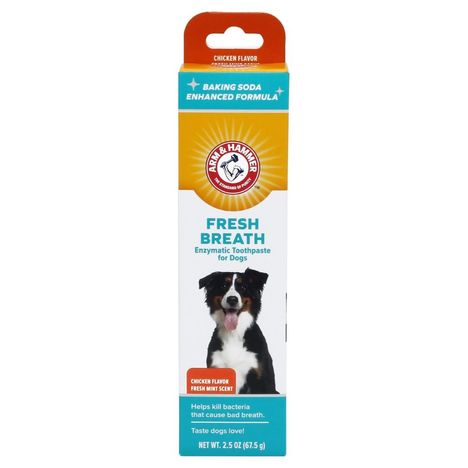 Arm & Hammer Fresh Breath - Pasta de Dentes Enzimática para Cães Sabor Frango Arm & Hammer Fresh Breath - Pasta de Dentes Enzimática para Cães Sabor Frango