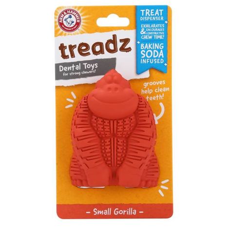 Arm & Hammer Super Treadz Gorila para Cães de Pequeno Porte