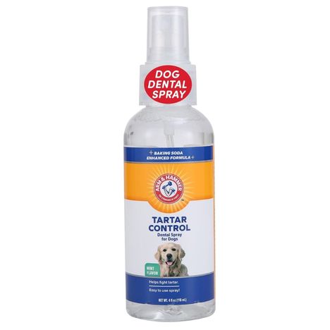 Arm & Hammer Tartar Control - Spray Bucal para Cães - Sabor Menta