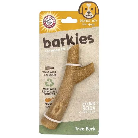 Brinquedo Barkies TreeBark - Aroma de Pasta de Amendoim  Arm & Hammer