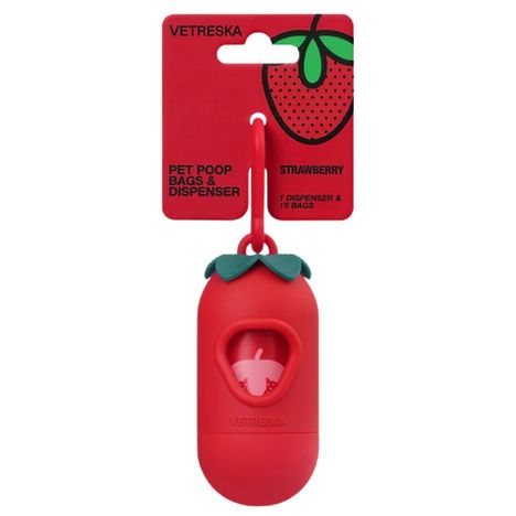 Kit Cata Caca Vetreska - Aroma de Morango