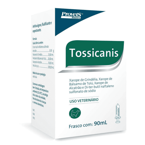 Tossicanis Frasco com 90ml