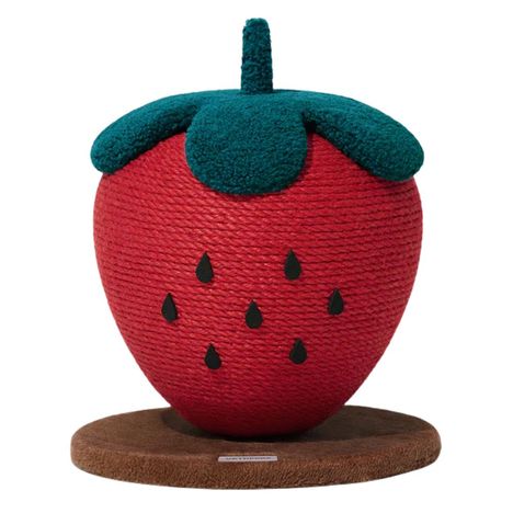 Arranhador Vetreska em Forma de Morango para Gatos