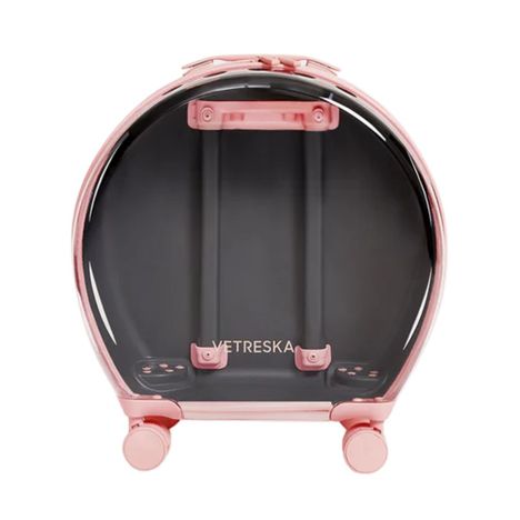 Bolsa de Transporte Bubble Pet Carrier com Rodinhas Para Cães e Gatos de até 9kg
