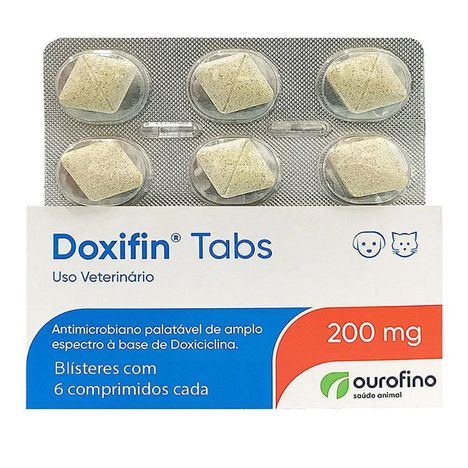 Doxifin Tabs 200mg com 6 Comprimidos