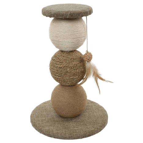 Arranhador em Poste Bola Tripla Arranhador em Poste Bola Tripla