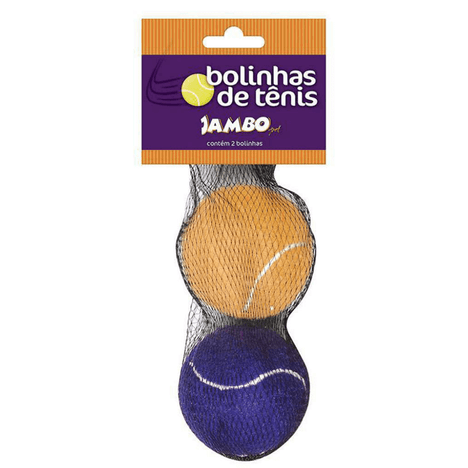 Bola de Tênis Laranja e Roxo Bola de Tênis Laranja e Roxo