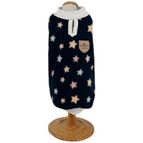 Casaquinho com Estampa Estrela Marinho PP Casaquinho com Estampa Estrela Marinho PP