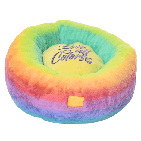 Cama Redonda Rainbow Colorido P Cama Redonda Rainbow Colorido P