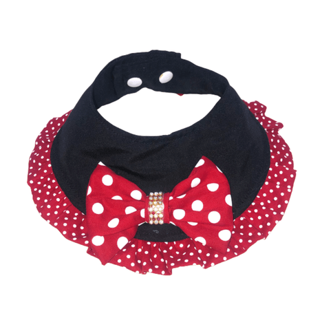 Bandana Anatômica Estampa Minnie Mickey GG
