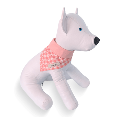 Bandana em Tricoline Coração Country P Bandana em Tricoline Coração Country P