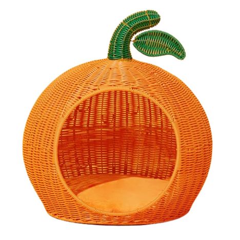Cama Vetreska Tangerine Rattan para Cães e Gatos Cama Vetreska Tangerine Rattan para Cães e Gatos