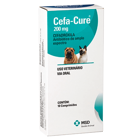Cefa-Cure 200mg com 10 Comprimidos