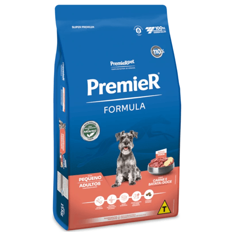 Ração Premier Fórmula Para Cães Adultos de Raças Pequenas Sabor Cane e Batata Doce 15 Kg
