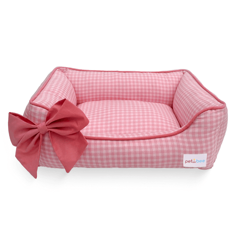 Cama Luxo Vichy Rosa M Cama Luxo Vichy Rosa M