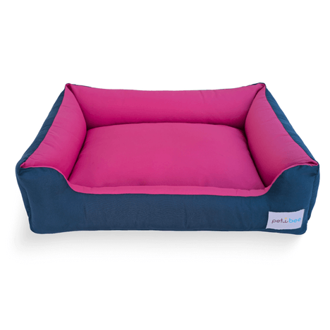 Cama Colors Petróleo e Pink M