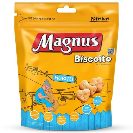 Biscoito Magnos para Cães Filhotes 250g Biscoito Magnos para Cães Filhotes 250g