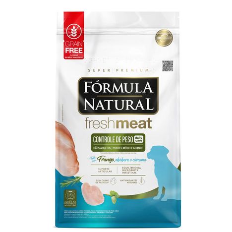 Ração Fórmula Natural Fresh Meat Light para Cães Adultos Portes Médio e Grande Sabor Frango, Abóbora E Cúrcuma 12 kg Ração Fórmula Natural Fresh Meat Light para Cães Adultos Portes Médio e Grande Sabor Frango, Abóbora E Cúrcuma 12 kg