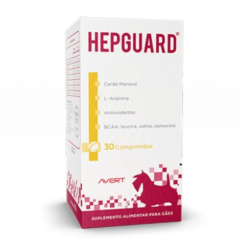 Suplemento Avert Hepguard para Cães - 30 Comprimidos