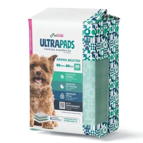 Tapete Higiênico Ultra Pads 30 Unidades Tapete Higiênico Ultra Pads 30 Unidades