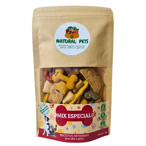 Biscoito Natural Mix Especiais 60g Biscoito Natural Mix Especiais 60g