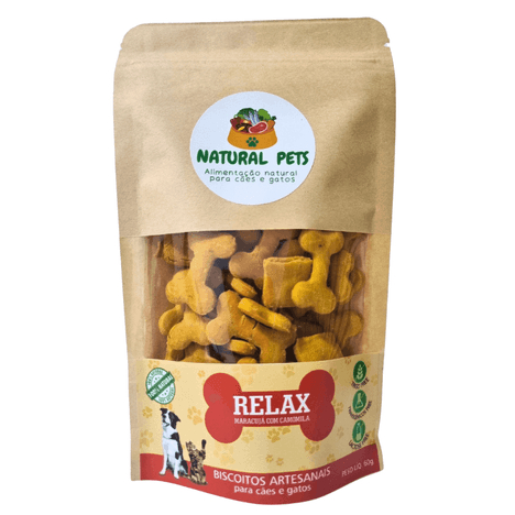 Biscoito Natural Relax de Maracujá com Camomila 60g